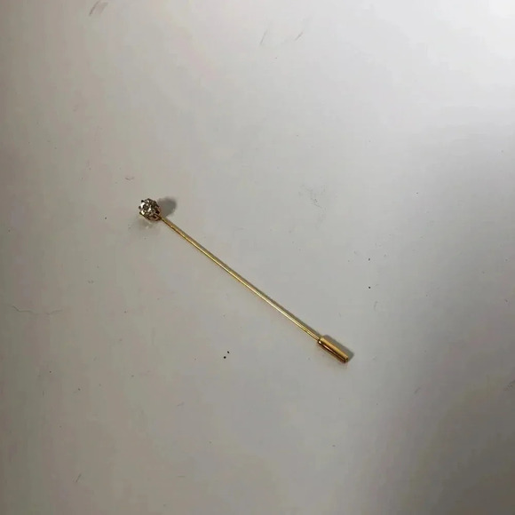 Vtg Austrian Crystal  Stick Pin - Picture 2 of 11